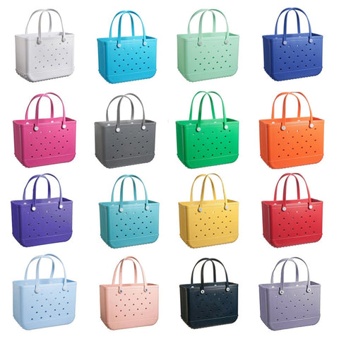 Beach Bag rubber material on